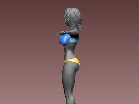 Woman 3D Print Model
