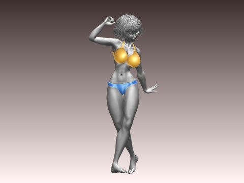 Woman Model do druku 3D