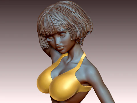 Woman 3D Print Model