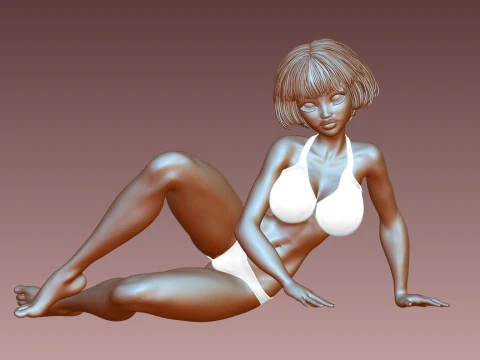 Woman 3D Print Model