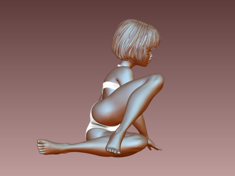 Woman 3D 打印模型