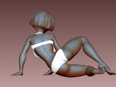 Woman 3D Print Model