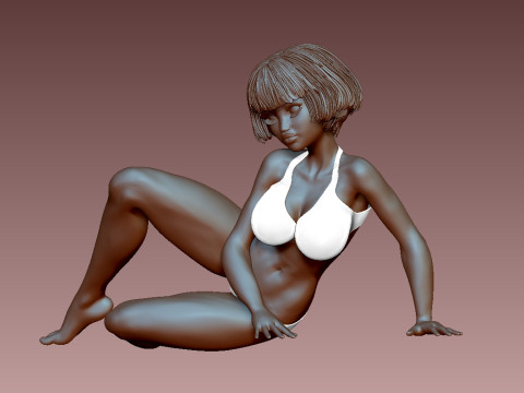 Woman 3D 打印模型
