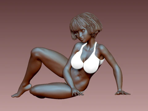 Woman 3D Print Model