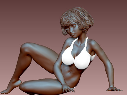 Woman 3D 打印模型
