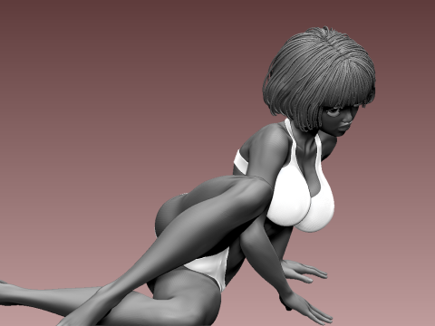 Woman 3D 打印模型