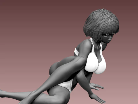 Woman 3D Print Model