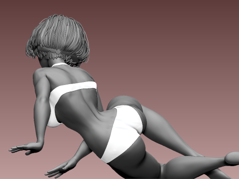 Woman 3D 打印模型