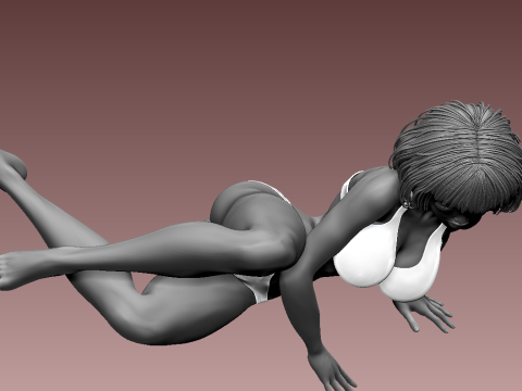 Woman 3D 打印模型