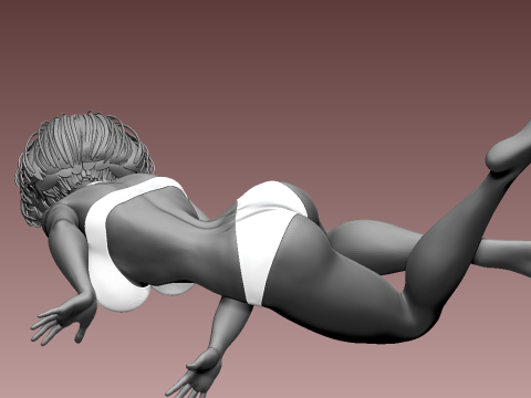 Woman 3D 打印模型