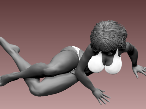 Woman 3D 打印模型