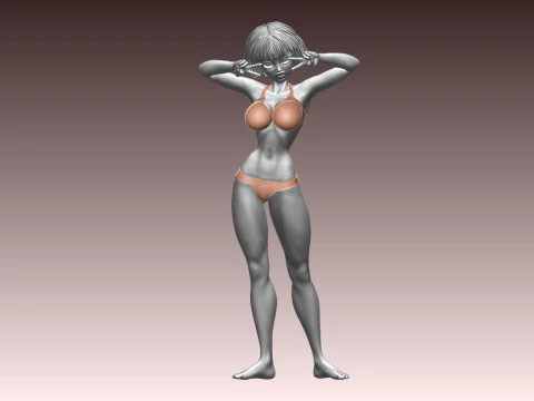Woman 3D Print Model