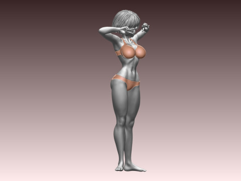 Woman 3D Print Model