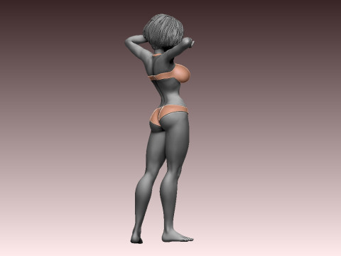 Woman 3D Print Model