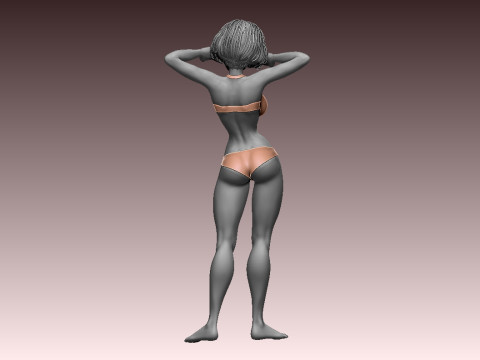 Woman 3D Print Model