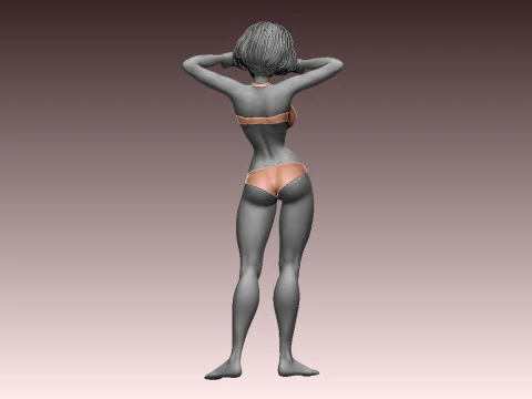 Woman 3D Print Model