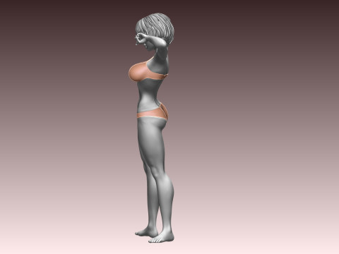 Woman 3D Print Model