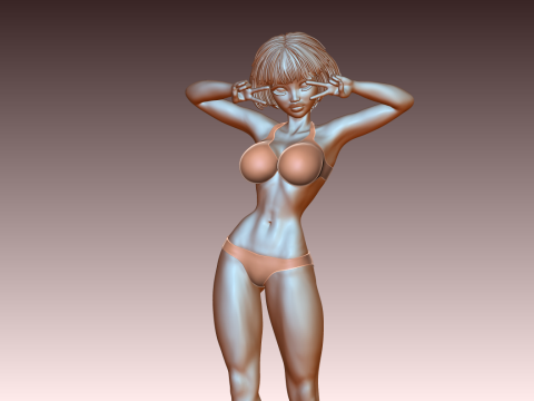 Woman 3D Print Model