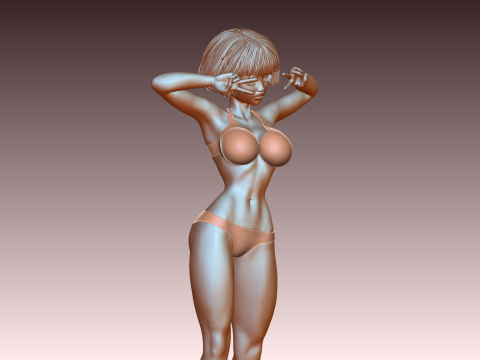 Woman 3D Print Model