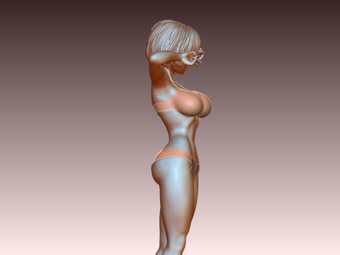 Woman 3D Print Model