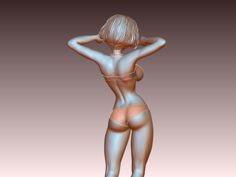 Woman 3D Print Model
