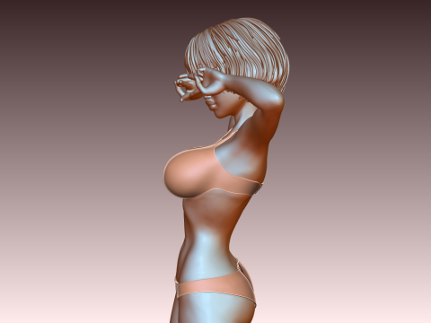 Woman 3D Print Model