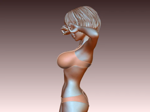 Woman 3D Print Model