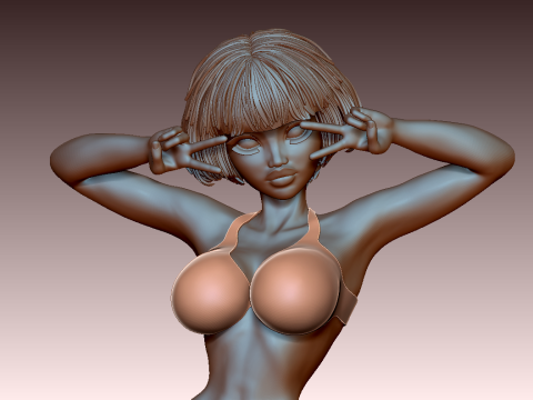 Woman 3D Print Model