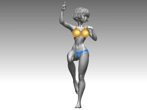 Woman 3D Print Model