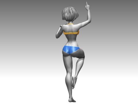 Woman Model Cetak 3D