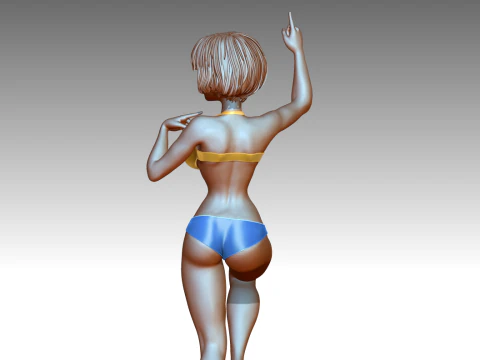 Woman 3D Print Model