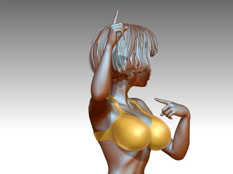 Woman 3D Print Model
