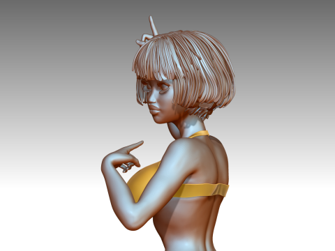 Woman Model Cetak 3D