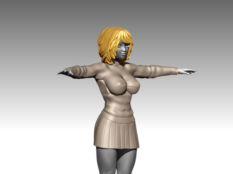 Woman 3D Print Model