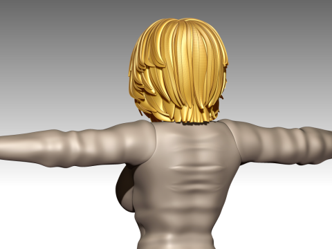 Woman 3D Print Model