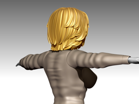 Woman 3D Print Model