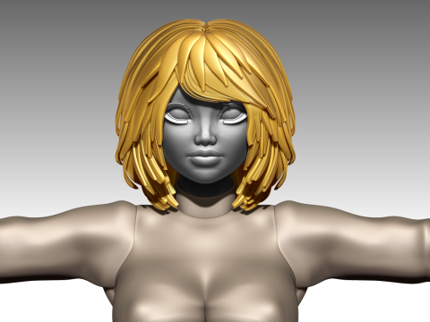 Woman 3D Print Model