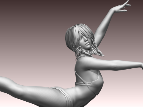 Woman 3D 打印模型