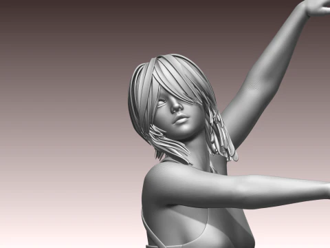 Woman 3D Print Model