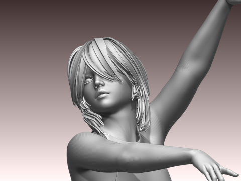 Woman 3D 打印模型