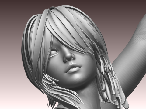Woman 3D 打印模型