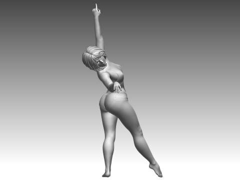 Woman 3D Print Model