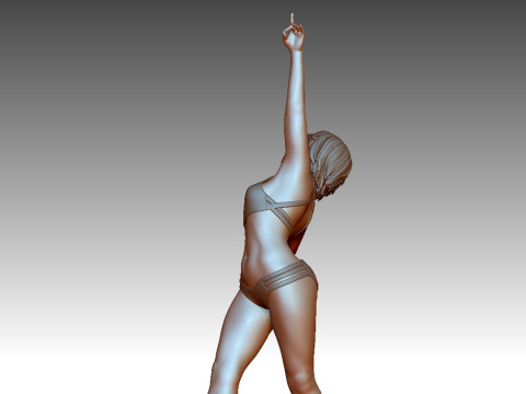Woman 3D Print Model