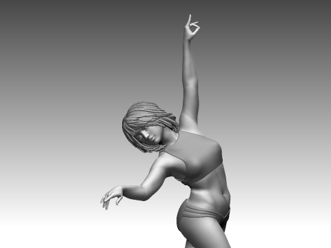 Woman 3D Print Model