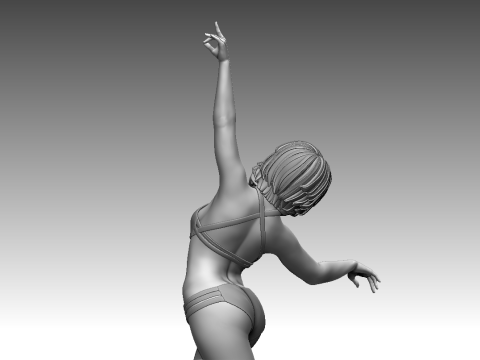 Woman 3D Print Model