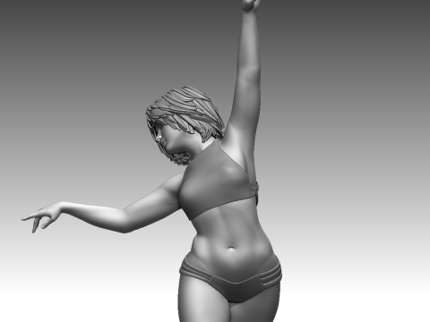 Woman 3D Print Model