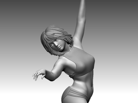Woman 3D Print Model