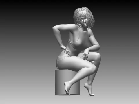 Woman 3D Print Model