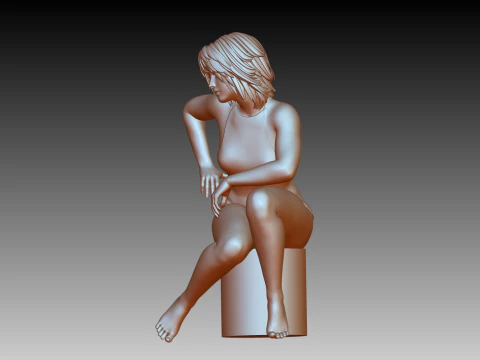 Woman 3D Print Model