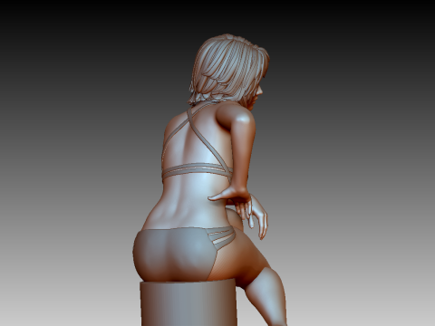 Woman 3Dプリントモデル
